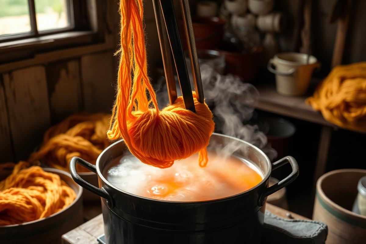 Inside a small-batch dye day